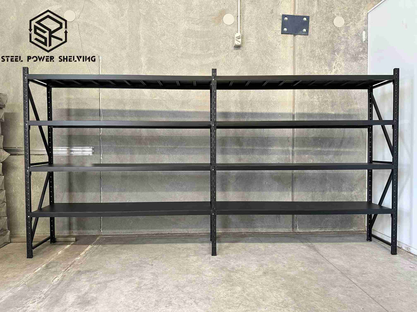 Shelf 2.0m(H)x4.0m(L)x0.5m(D)1200kg Connecting Shelving