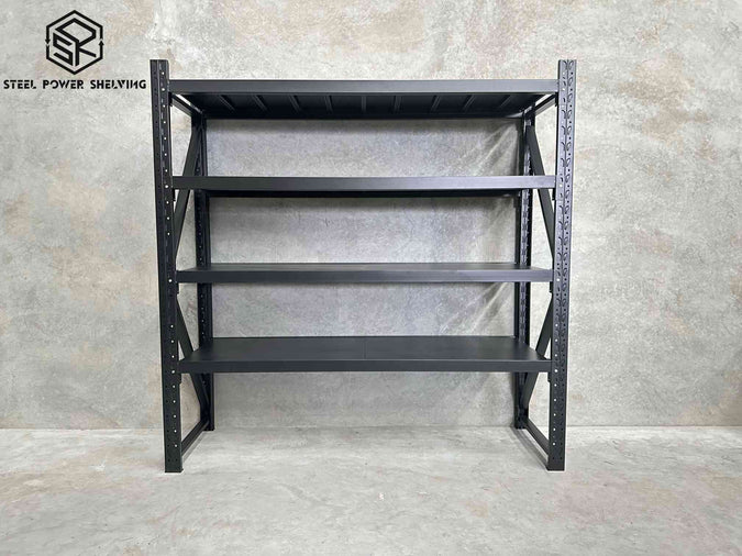 1. Steelpowershelving Heavy Duty Garage Shelving