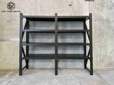 Garage Storage Rack 2.0m(H)x2.4m(L)x0.6m(D) 2400kg Shelving Adjustable Steel Shelves