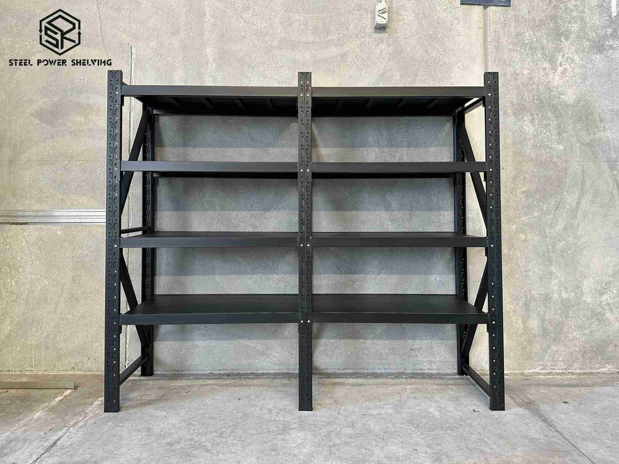 Shelf 2.4m(H)x2.4m(L)x0.6m(D)2000kg Longspan Shelving