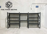 Shelf 1.8m(H)x4.2m(L)x0.6m(D)3000kg Shelving+Workbench