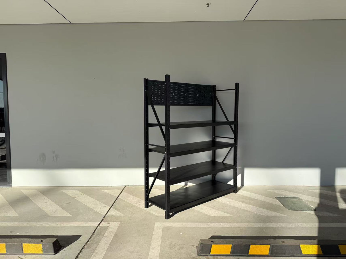 Workstation with pegboard - workbench 1.8m(H)x1.5m(L)x0.5m(D)800kg