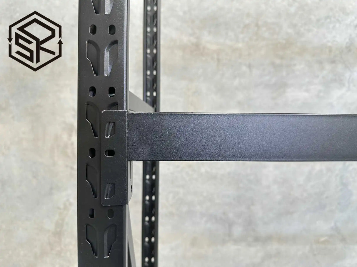 Garage Shelving 1.8m(H)x1.2m(L)x0.5m(D) 800kg Metal Storage Rack Adjustable Shelves Garage Shelving 1.8m(H)x1.2m(L)x0.5m(D) 800kg Metal Storage Rack Adjustable Shelves