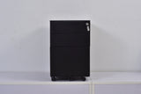3 Drawer Mobile Pedestal Filing Cabinet – Lockable Office Drawer Unit with Wheels