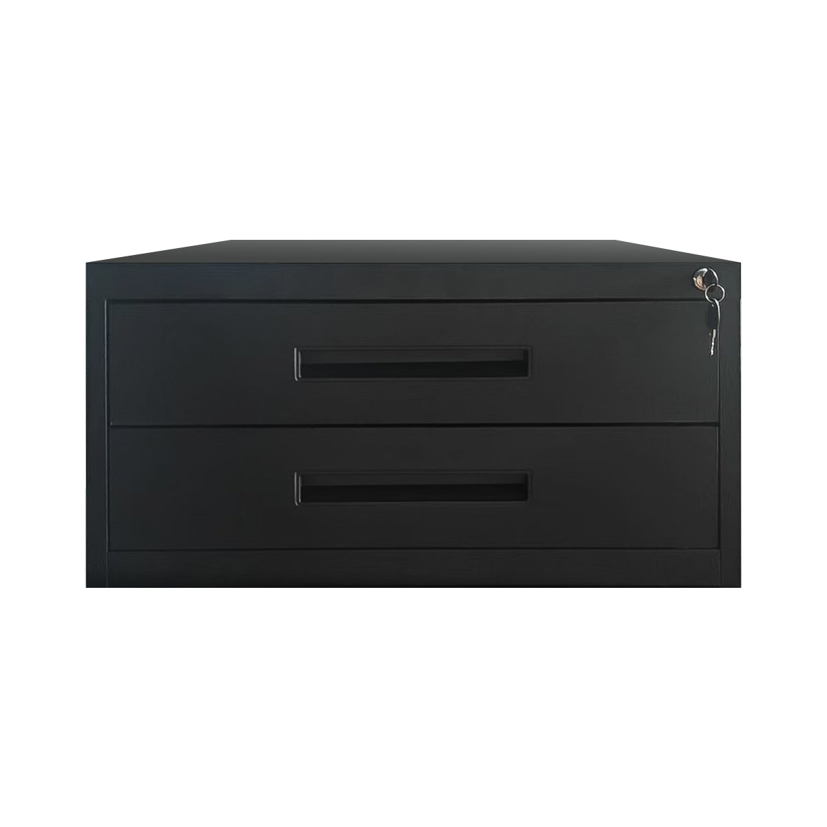 2 Drawer Metal Storage Cabinet – Lockable Steel Tool Storage Unit