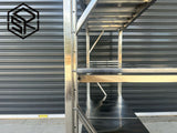 Stainless Steel Shelving 2.0m(H)x1.5m(L)x0.5m(D) 600kg Adjustable Garage Storage Shelf