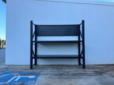Heavy Duty Garage Workbench with Pegboard 1.8m(H)x2.0m(L)x0.6m(D) 600kg Storage Shelving System