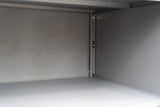 Metal File Cabinet 1.85m – Lockable Storage Cabinet Grey & White