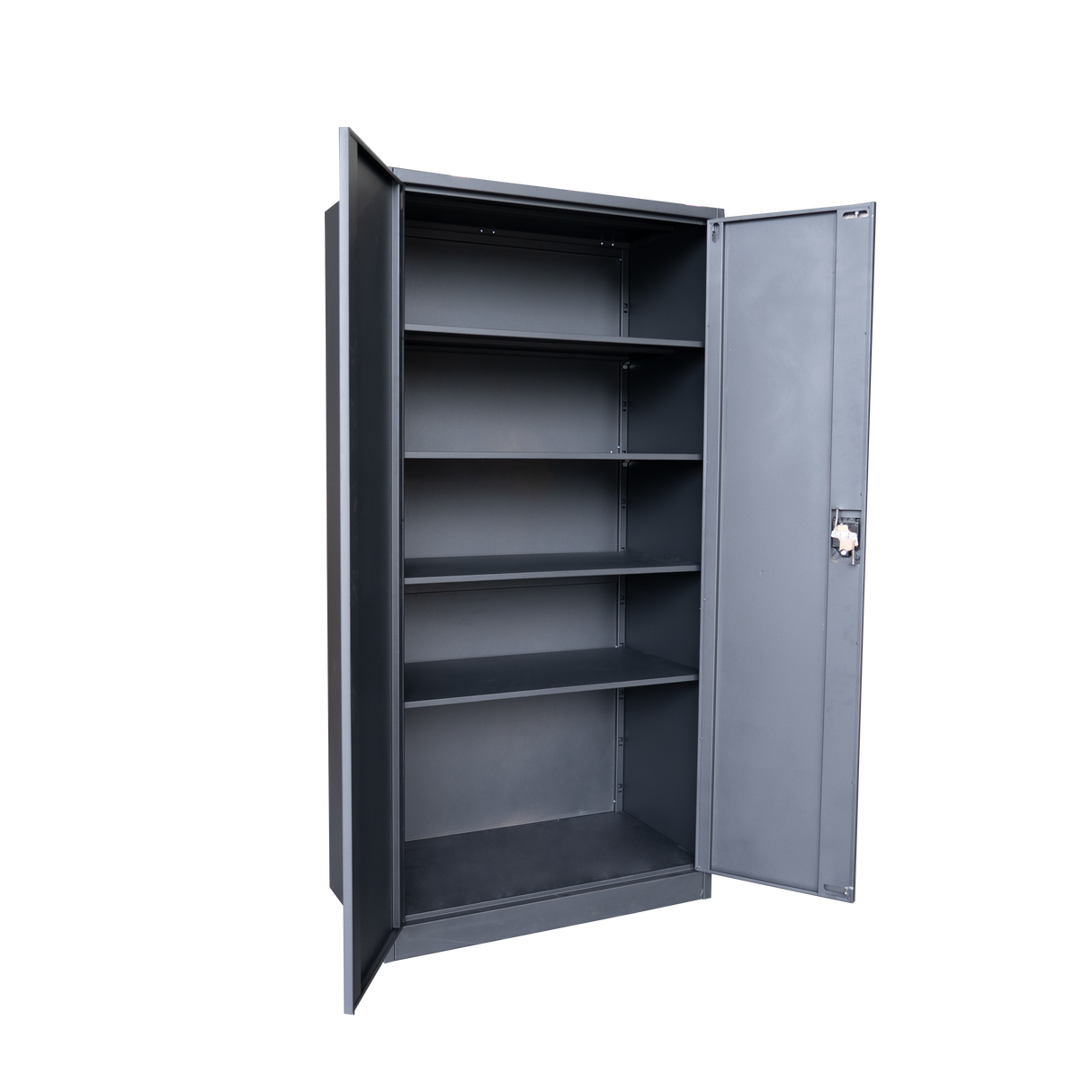 File cabinet Matt black storage unit