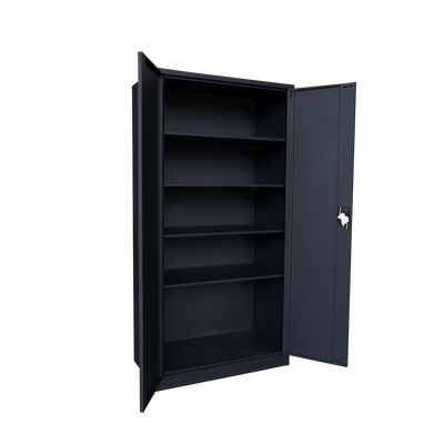 Heavy Duty File Cabinet Storage Unit 1.85m(H)x0.9m(L)x0.4m(D) Steel Cabinet