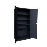 Heavy Duty File Cabinet Storage Unit 1.85m(H)x0.9m(L)x0.4m(D) Steel Cabinet