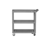 3 Tier Tool Trolley Cart with Wheels – Heavy Duty Steel Rolling Cart