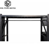 Steel Power Hanging Rail Accessory for 0.6m Depth Heavy-Duty Shelf Only