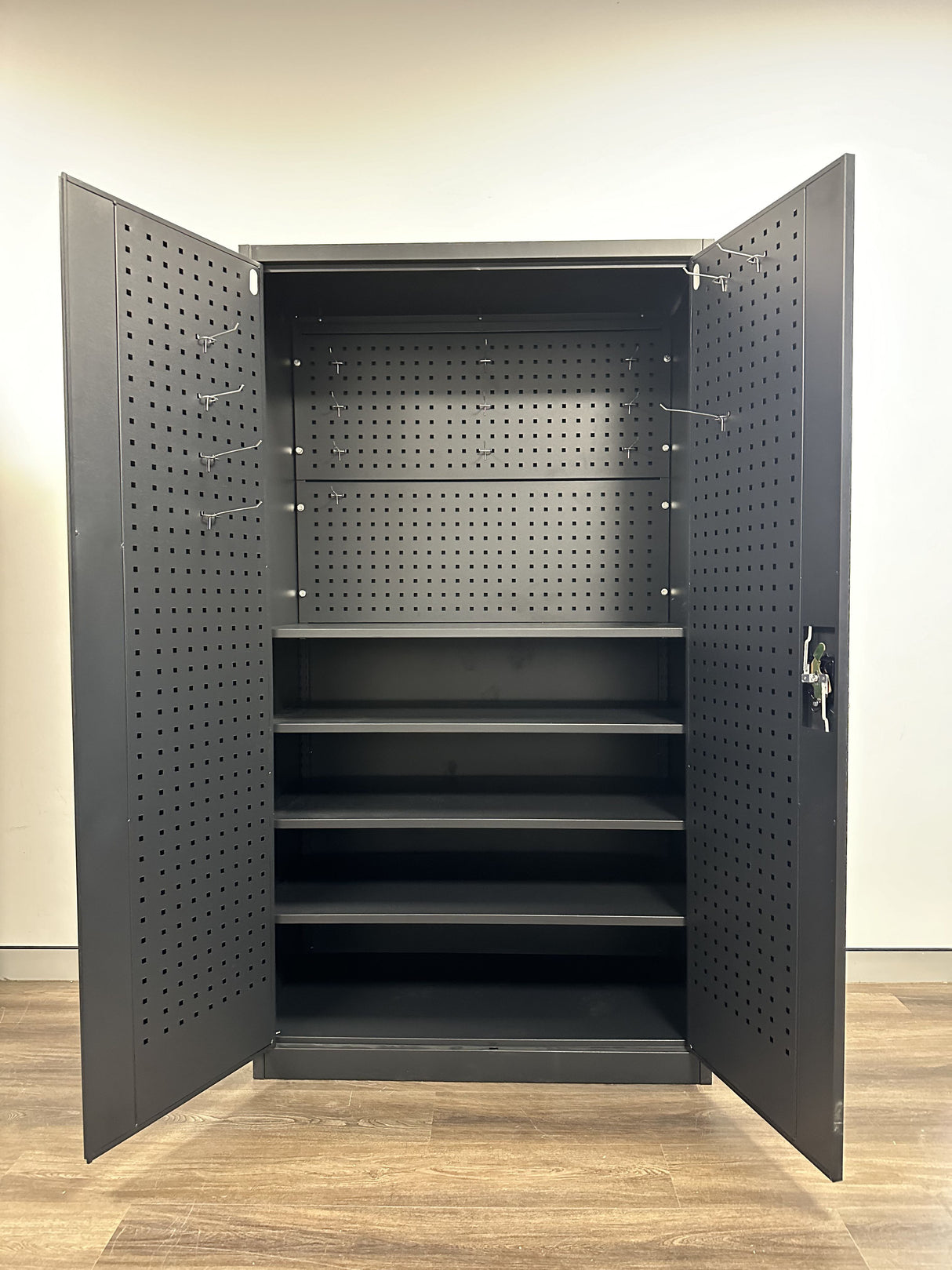 Tool storage cabinet Matt black tool storage unit