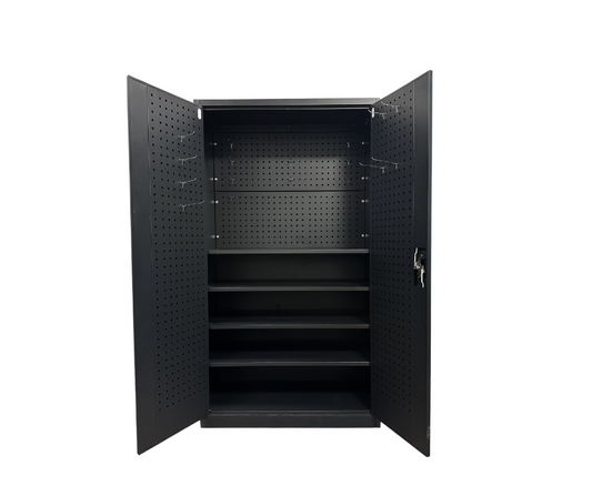 Tool storage cabinet Matt black tool storage unit