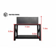Heavy Duty Workbench with Pegboard 1.5m – Garage Tool Workstation 600KG Capacity