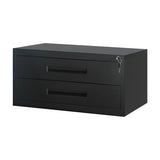 2 Drawer Metal Storage Cabinet – Lockable Steel Tool Storage Unit