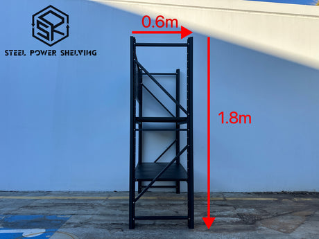 Workstation with pegboard - workbench 1.8m(H)x5.5m(L)x0.6m(D)3000kg