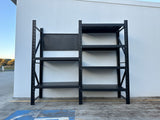 Heavy Duty Garage Workbench with Pegboard 2.0m(H)x2.4m(L)x0.6m(D) 1800kg Storage Shelving System