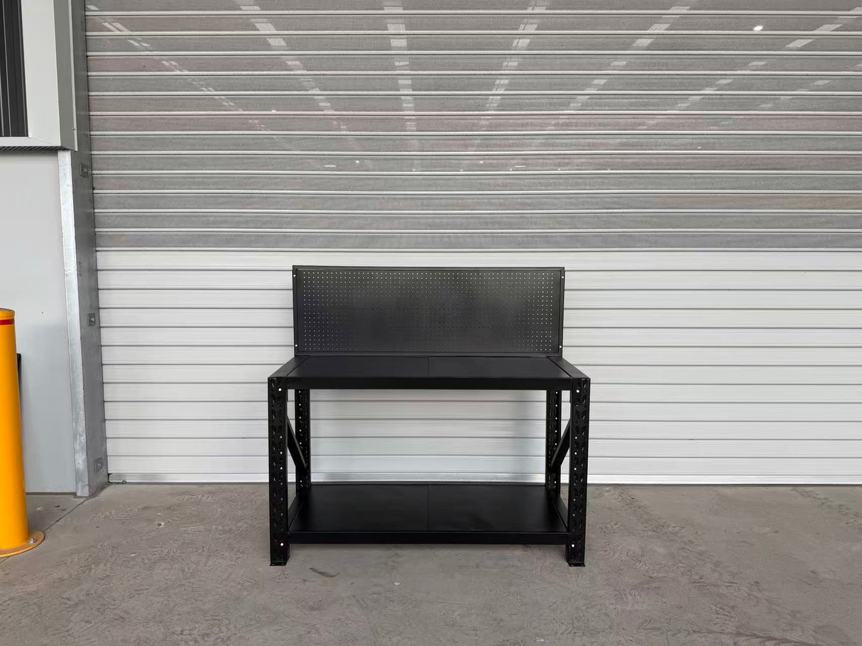Workbench with pegboard 1.4m(H)x1.5m(L)x0.6m(D)600KG