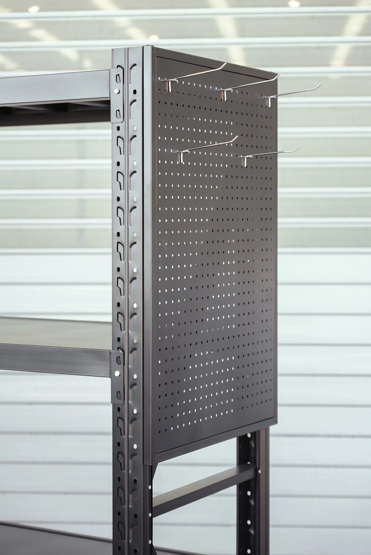 Garage Shelving 2.0m(H)x4.0m(L)x0.6m(D) Heavy Duty Steel Storage Rack Adjustable Shelves Garage Shelving 2.0m(H)x1.5m(L)x0.6m(D) 1200kg Metal Storage Rack Adjustable Shelves