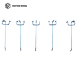 Heavy Duty Pegboard Hooks for Garage Workshop Tool Storage – 10cm 15cm 20cm (Silver & Black)