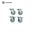 Heavy Duty Lockable Castors for Workbench 800kg Capacity Steel Swivel Wheels